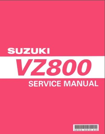 Suzuki Marauder VZ800 1997-2004 (mod.K1.K2.K3.K4) Service Manual